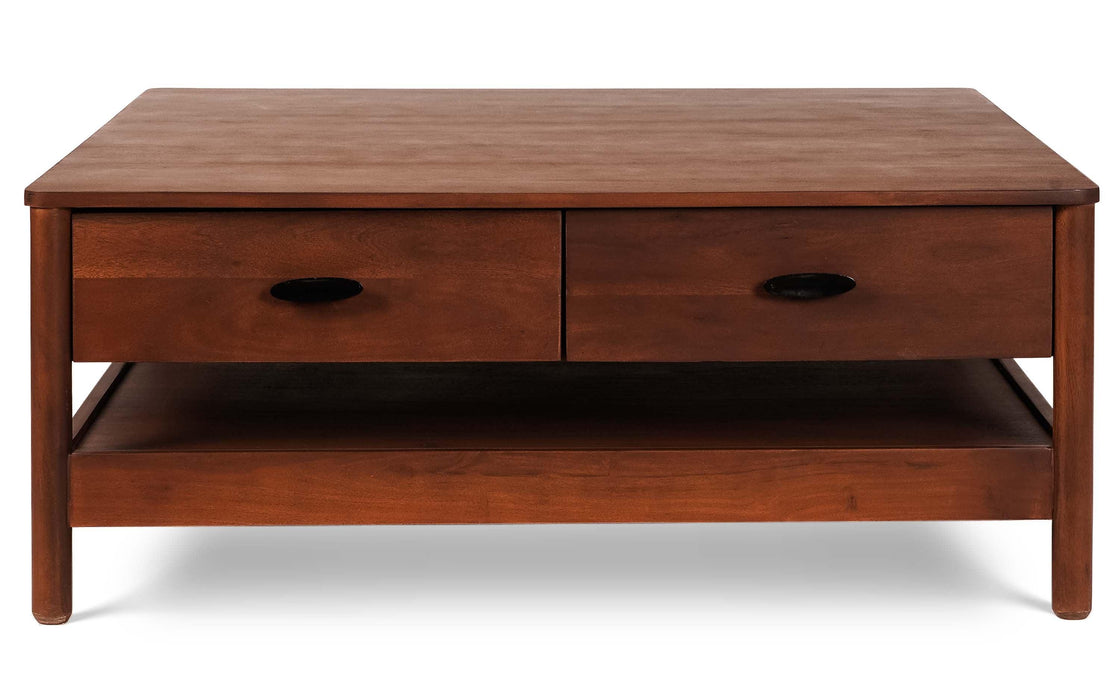 Buy Center Table - Coco Wooden Coffee & Tea Table | Modern Center Table With Drawers For Living Room by Orange Tree on IKIRU online store