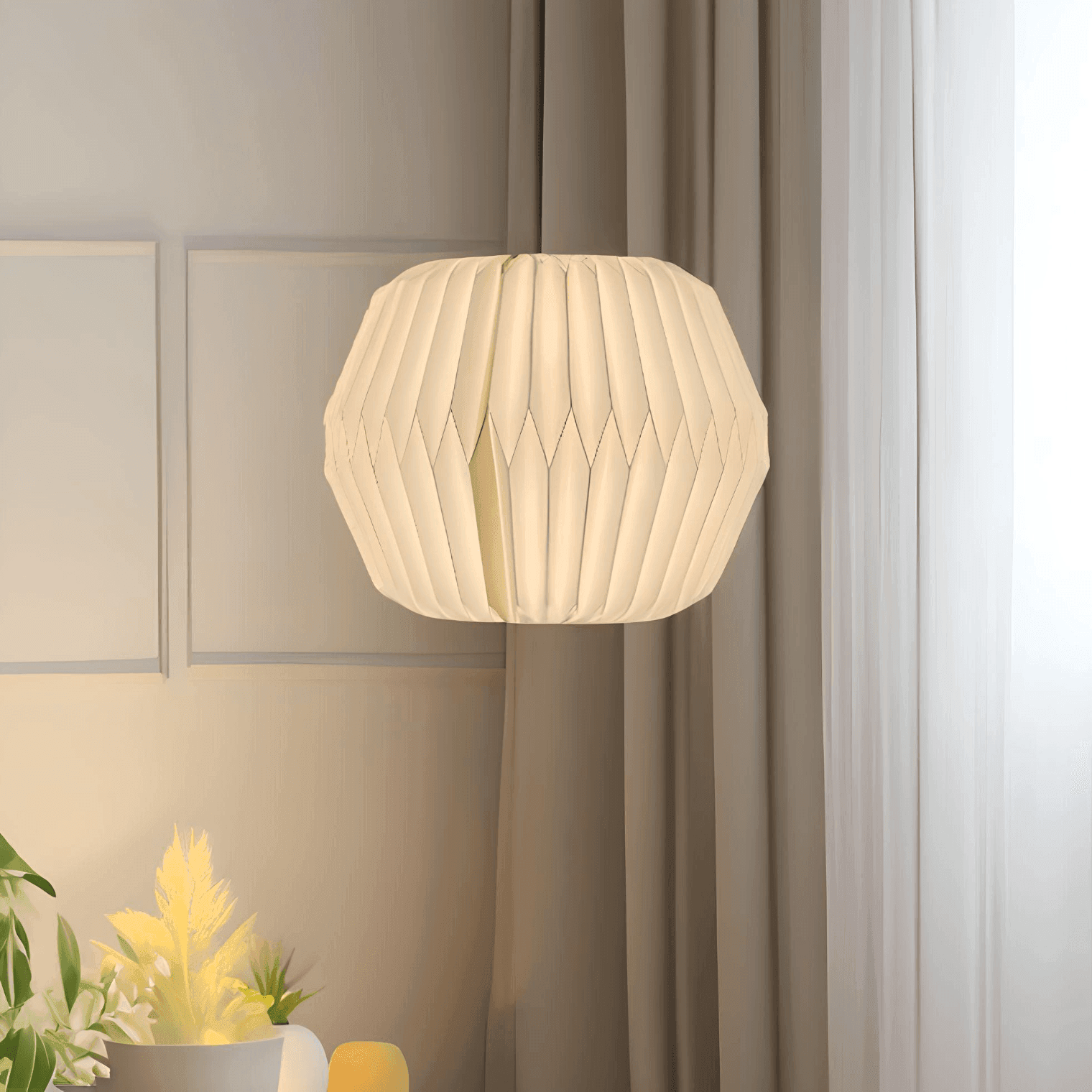 Paper online hanging lights