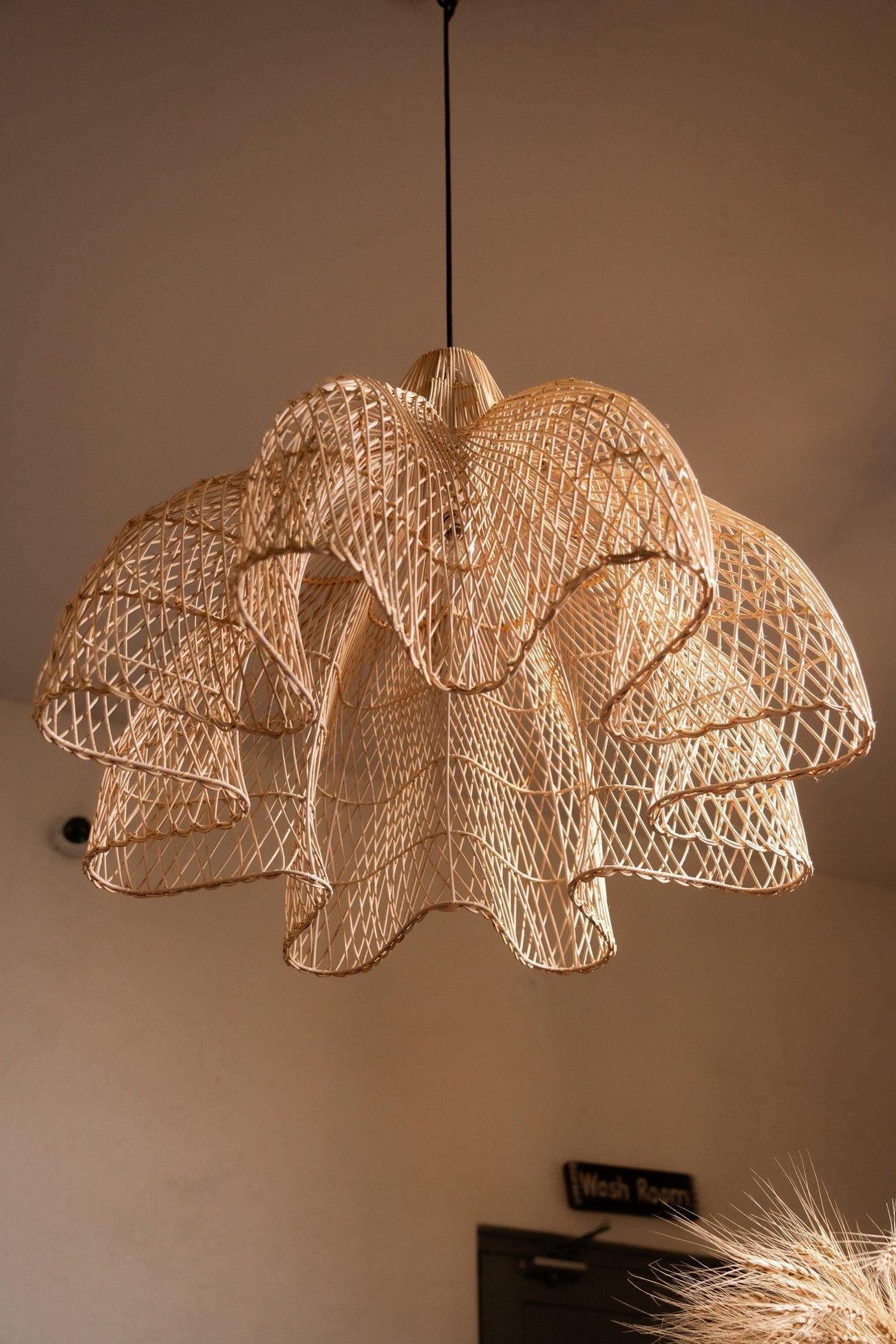 Studio Metallurgy Home - The Rattan Ceiling Lights BRID RATTAN