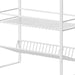 Buy Kitchen Utilities - White Carbon Steel 3 Layer Standing Storage Rack Holder Stand For Home & Kitchen by Arhat Organizers on IKIRU online store