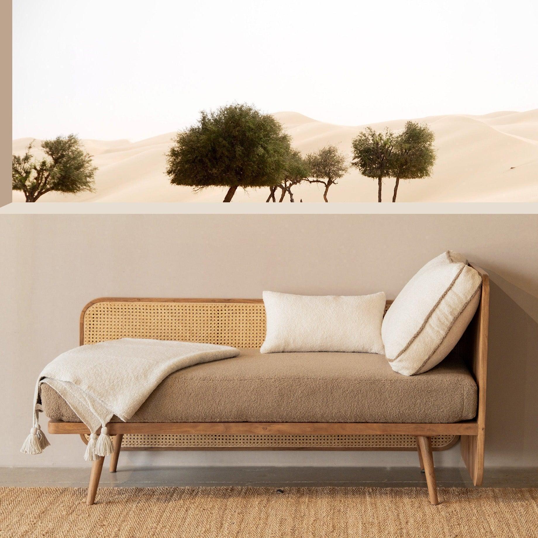 Andaman Neil Wooden Day Bed Sofa Furniture For Home Decor