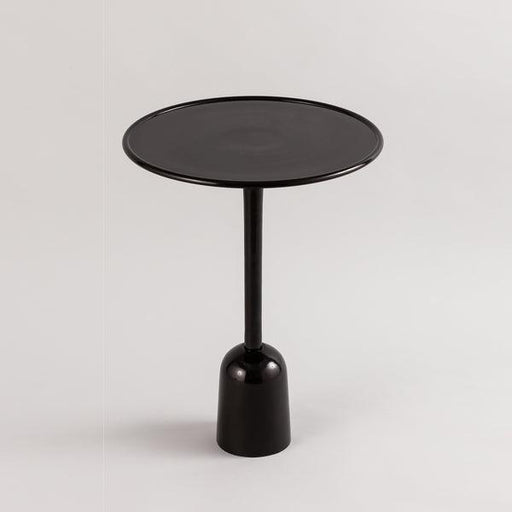 Buy Side Table - Glossy Black Aluminium Side Table | End table For Living Room & Home by Indecrafts on IKIRU online store