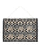 Buy Wall Art - Blue Patan Rectangular Handwoven Fabric Wall Art For Home Decoration by House this on IKIRU online store