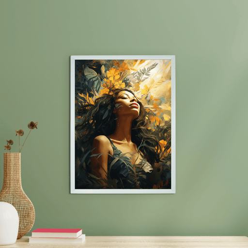 Buy Wall Art - Sun-Kissed Canvas Wall Art: Artisan Beauty for Home Decor by Sowpeace on IKIRU online store