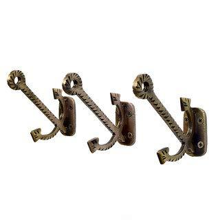 Buy Wall Hooks - Anchor Wall Hook | Hangers Holders For Home And Bathroom Set of 3 by Casa decor on IKIRU online store