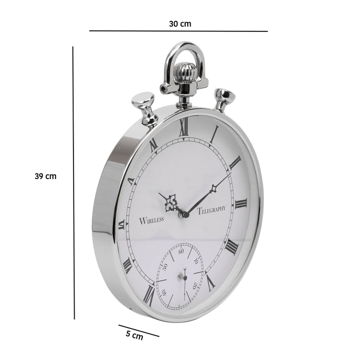 Deviating Seconds Wall Clock For Home Decoration
