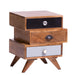 Buy Bedside Table - Wooden Bedside Table | Multicolor Storage Table For Living Room by The home dekor on IKIRU online store
