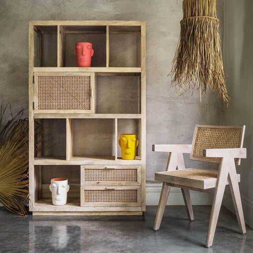 Buy Bookshelf - Open Shelf Wooden Bookcase For Living Room & Bedroom by The home dekor on IKIRU online store