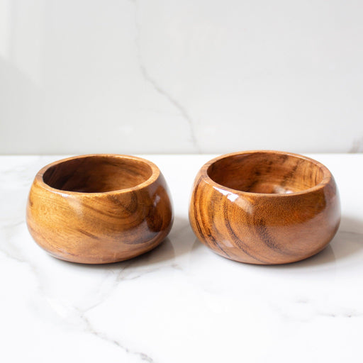 Buy Bowl - The Bulgy Flat Bowl - Set of 2 by Byora Homes on IKIRU online store