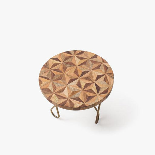 Buy Cake stand - Golden And Brown Wooden Cake Stand For Kitchen & Home by Casa decor on IKIRU online store