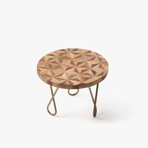 Buy Cake stand - Golden And Brown Wooden Cake Stand For Kitchen & Home by Casa decor on IKIRU online store
