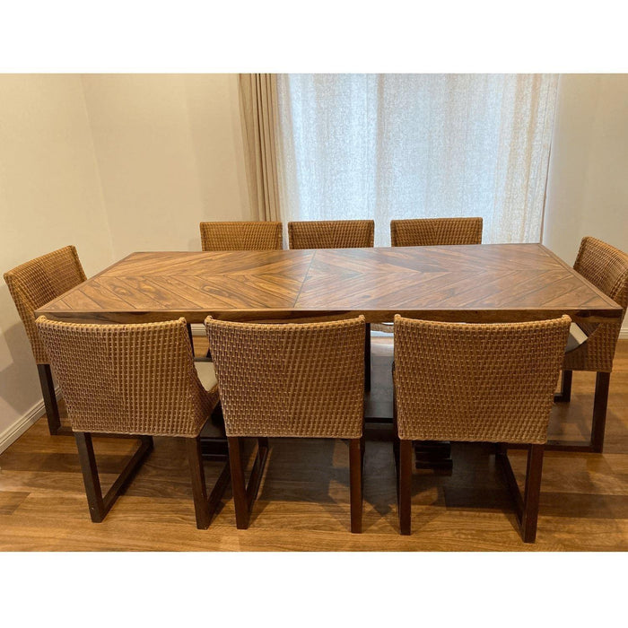 Buy Dining Table - Sheesham And Acacia Wooden Dining Table For Home by The home dekor on IKIRU online store
