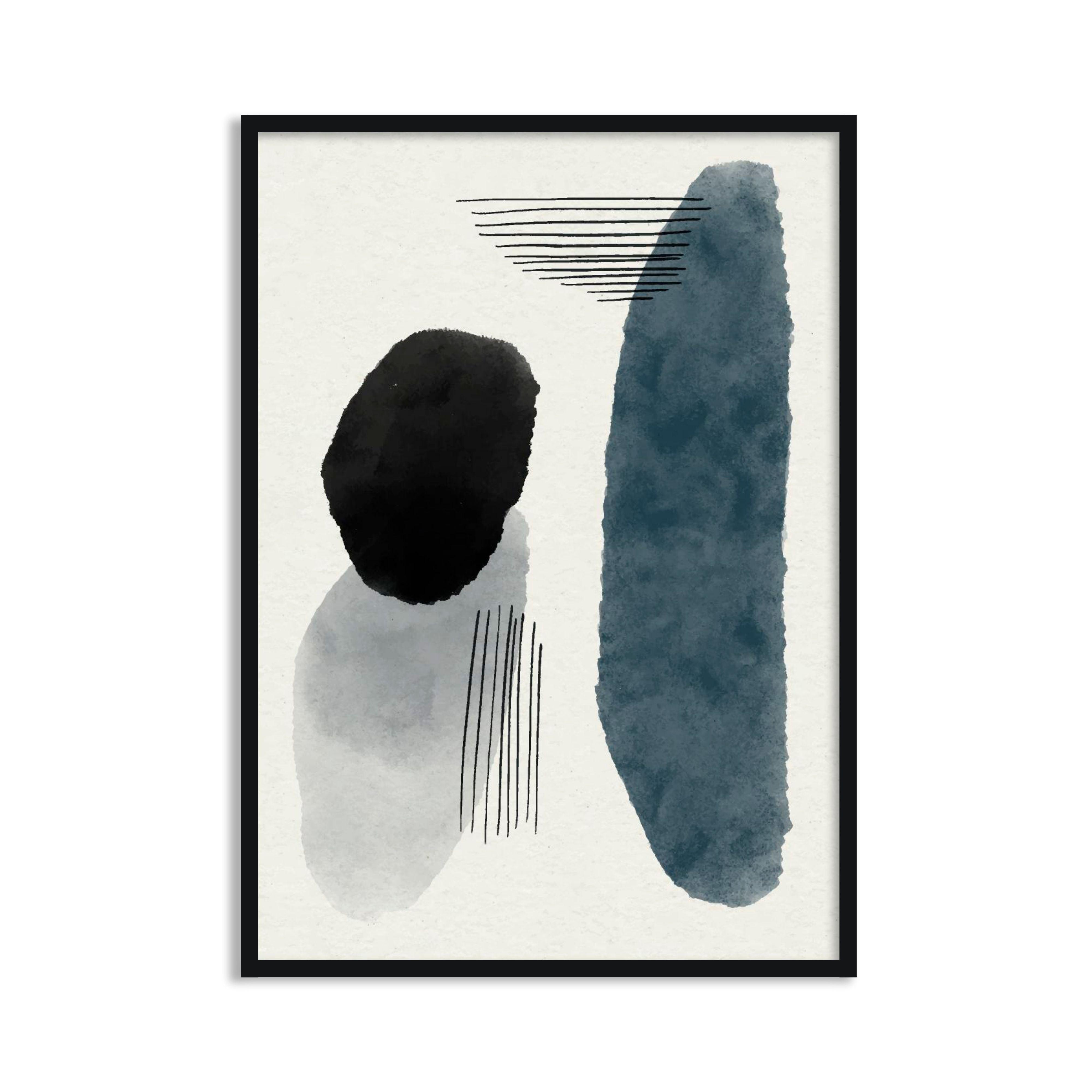 Buy Dull Strokes Wall Decor @Best price -ikiru - Main Image
