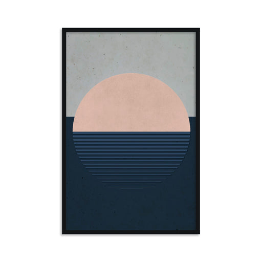 Buy Frames - Peach Dawn Wall Art Framed Painting For Living Room Bedroom and Home Decor by The Atrang on IKIRU online store