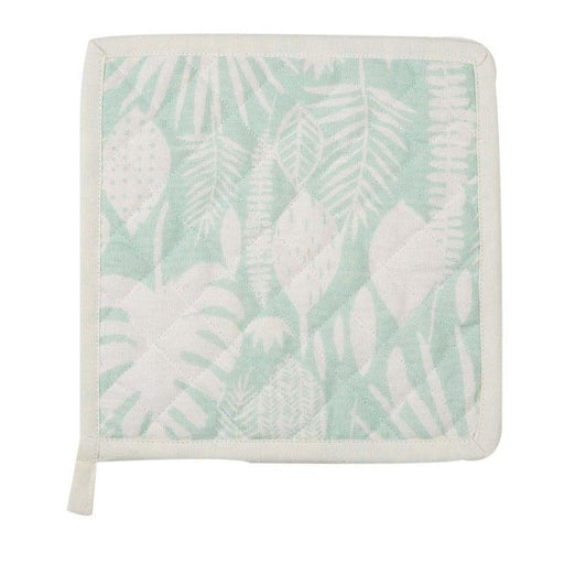 Buy Kitchen Utilities - Floral Printed Pot Holder Cotton Green and White by Home4U on IKIRU online store