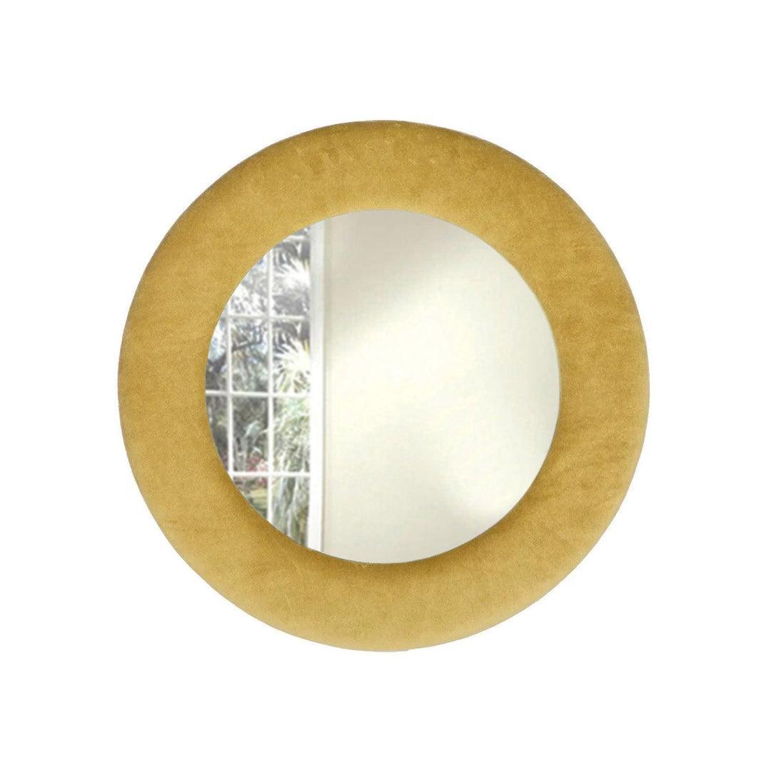 Decorative Round Mirror For Wall Decor Metal – IKIRU