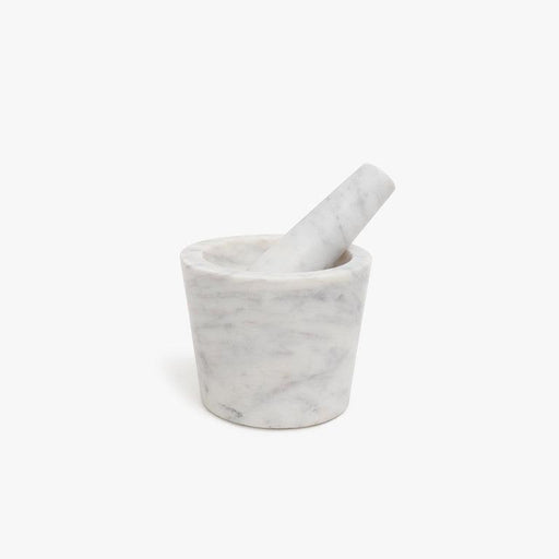 Buy Mortar & Pestle - Classic White Marble Mortar and Pestle Set For Spices & Home by Casa decor on IKIRU online store