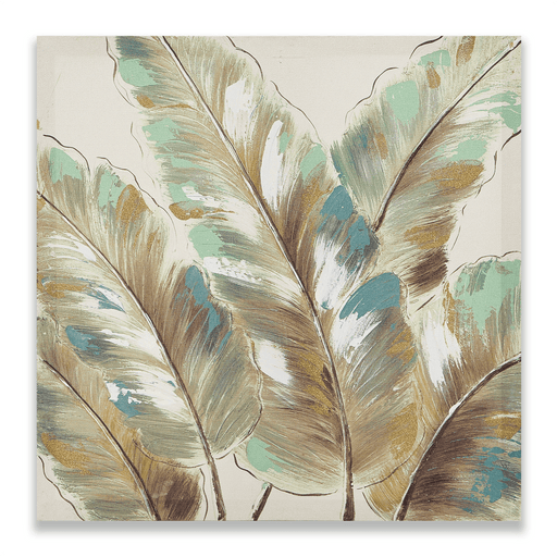 Buy Wall Art - Canvas Wall Art For Decor- Multicolor Leaf Design by Home4U on IKIRU online store