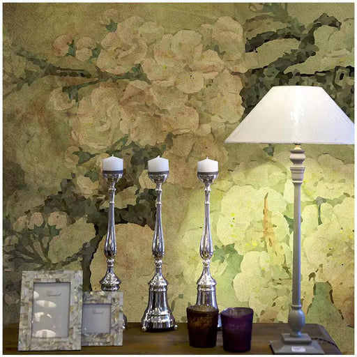 Buy Wallpaper - The Water Colour Flowers Wallpaper by Reach Decor on IKIRU online store
