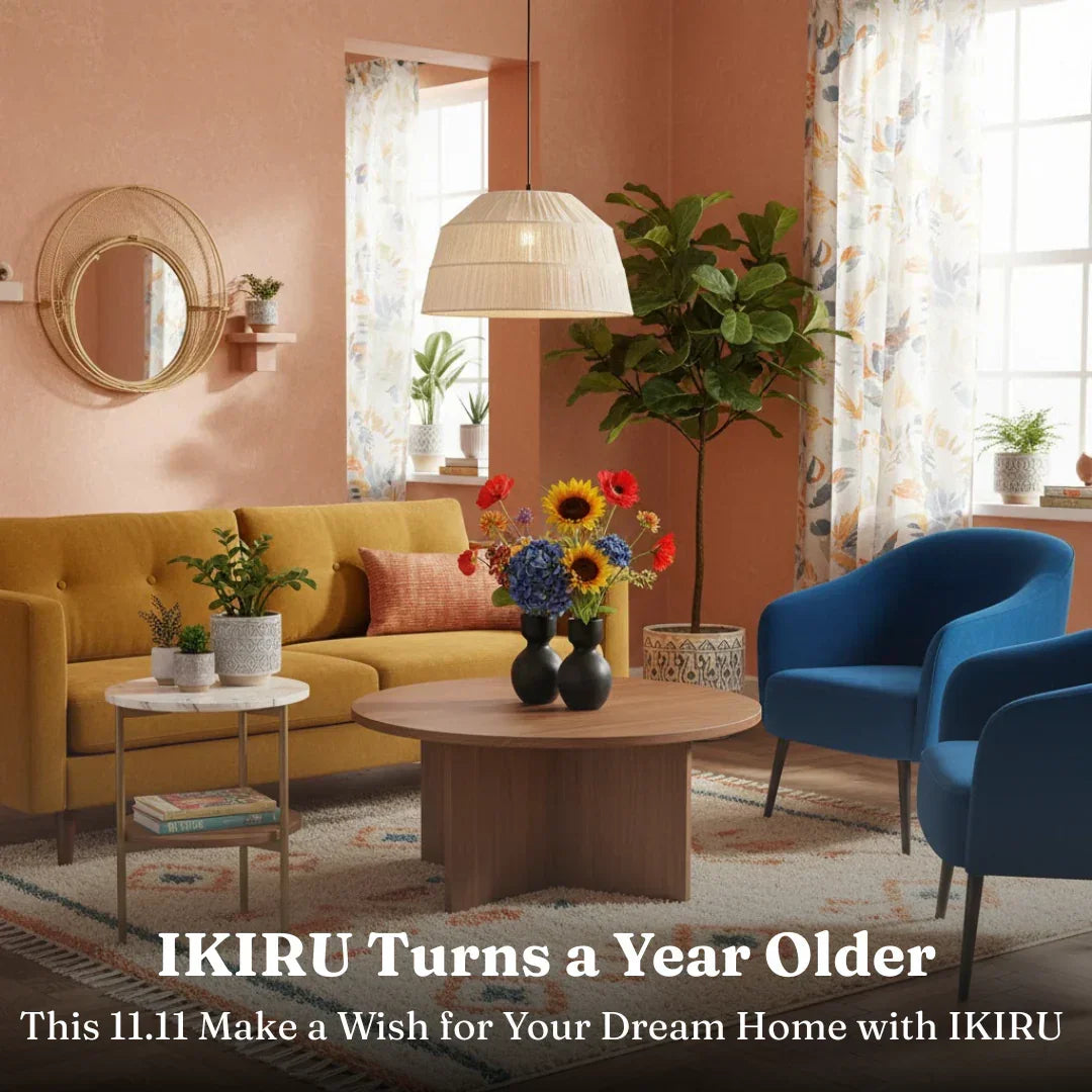 Ikiru Turns a Year Older – This 11.11, Make a Wish for Your Dream Home with IKIRU✨