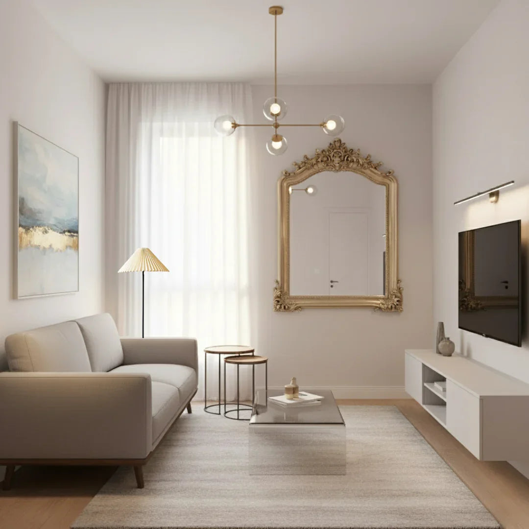 How to Use Lighting, Furniture & Accessories to Make a Small Room Look Bigger