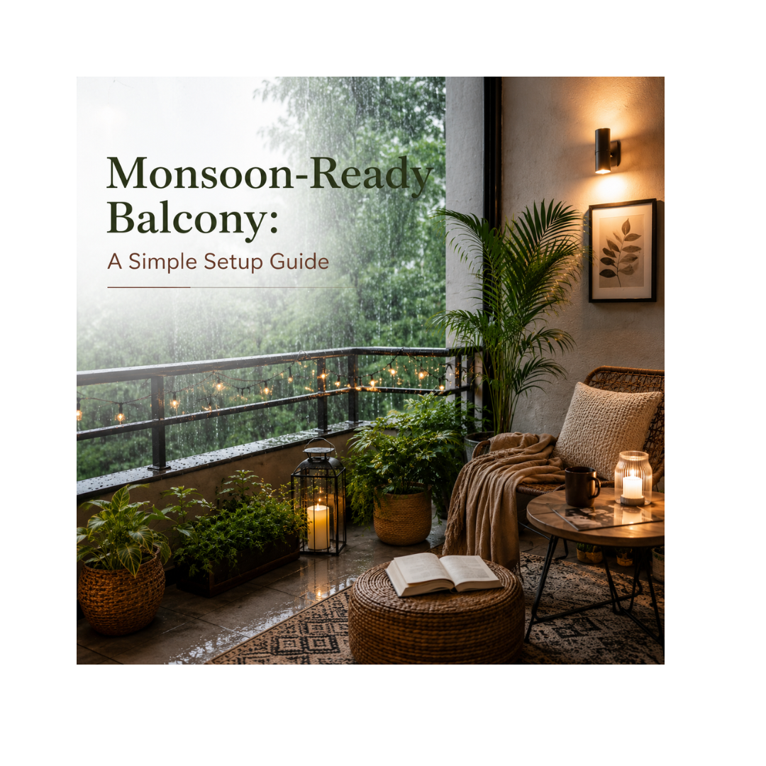 Monsoon-Ready Balcony: A Simple Setup Guide