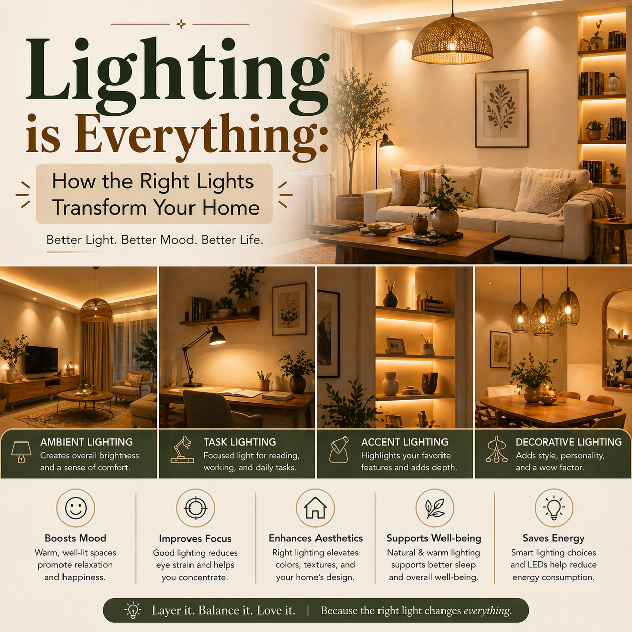 Lighting is Everything: How the Right Lights Transform Your Home