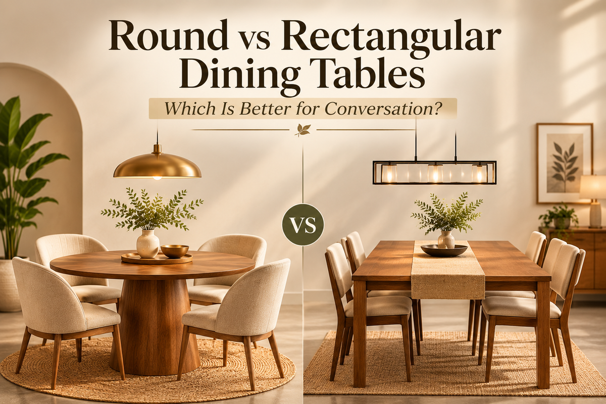 Round vs Rectangular Dining Tables