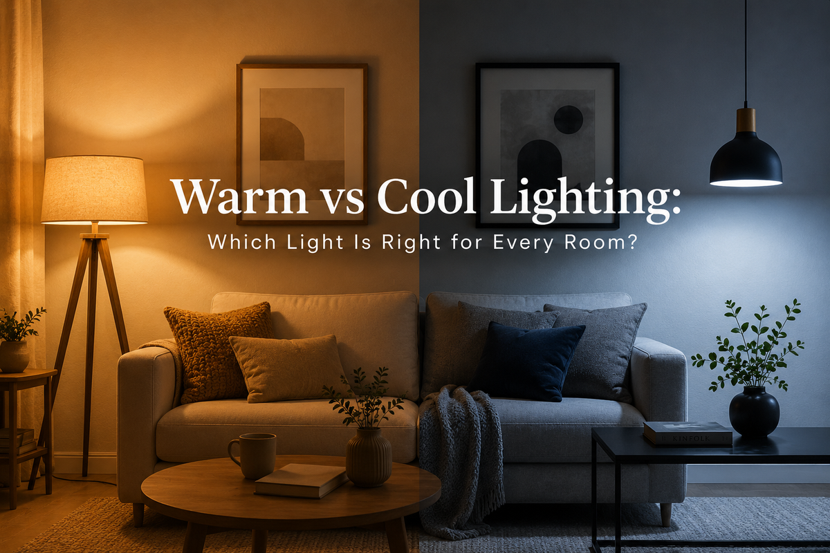 Warm vs Cool Lighting: Which Light Is Right for Every Room?