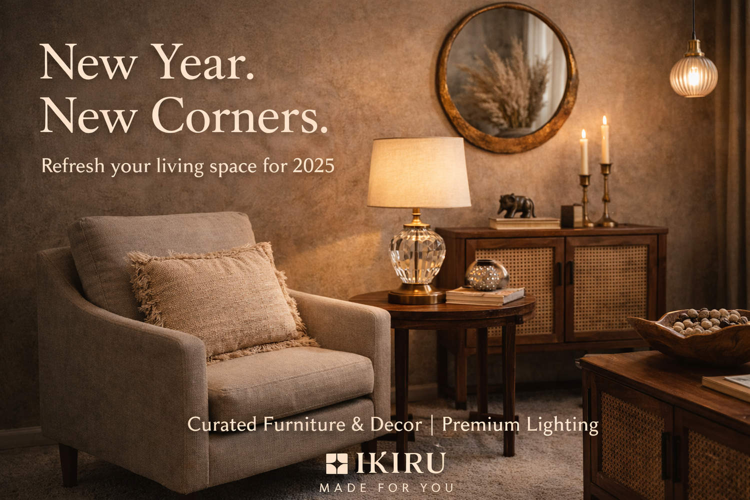 New Year New Corners: Home Décor & Furniture Upgrade Ideas for 2025