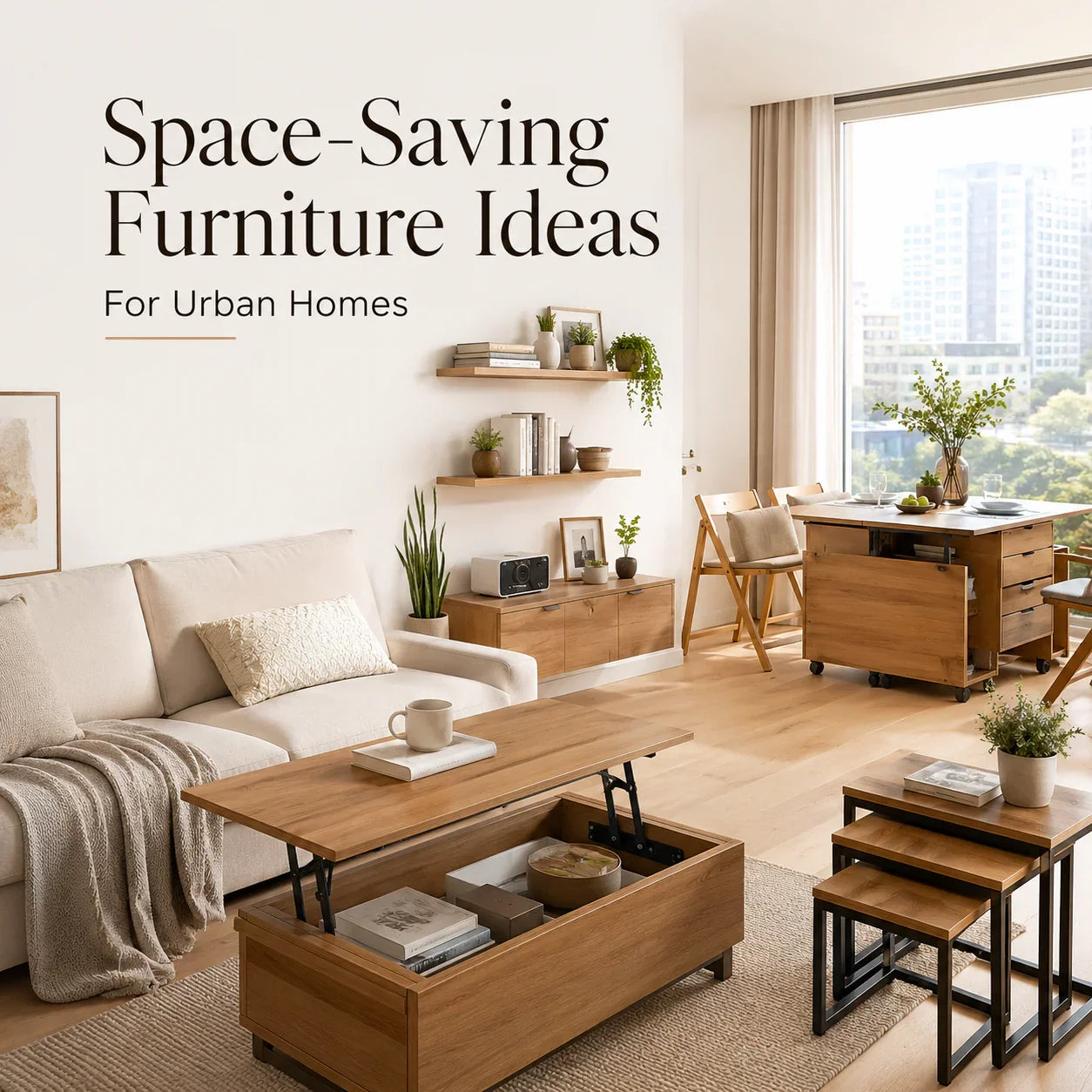 Space-Saving Furniture Ideas for Urban Homes