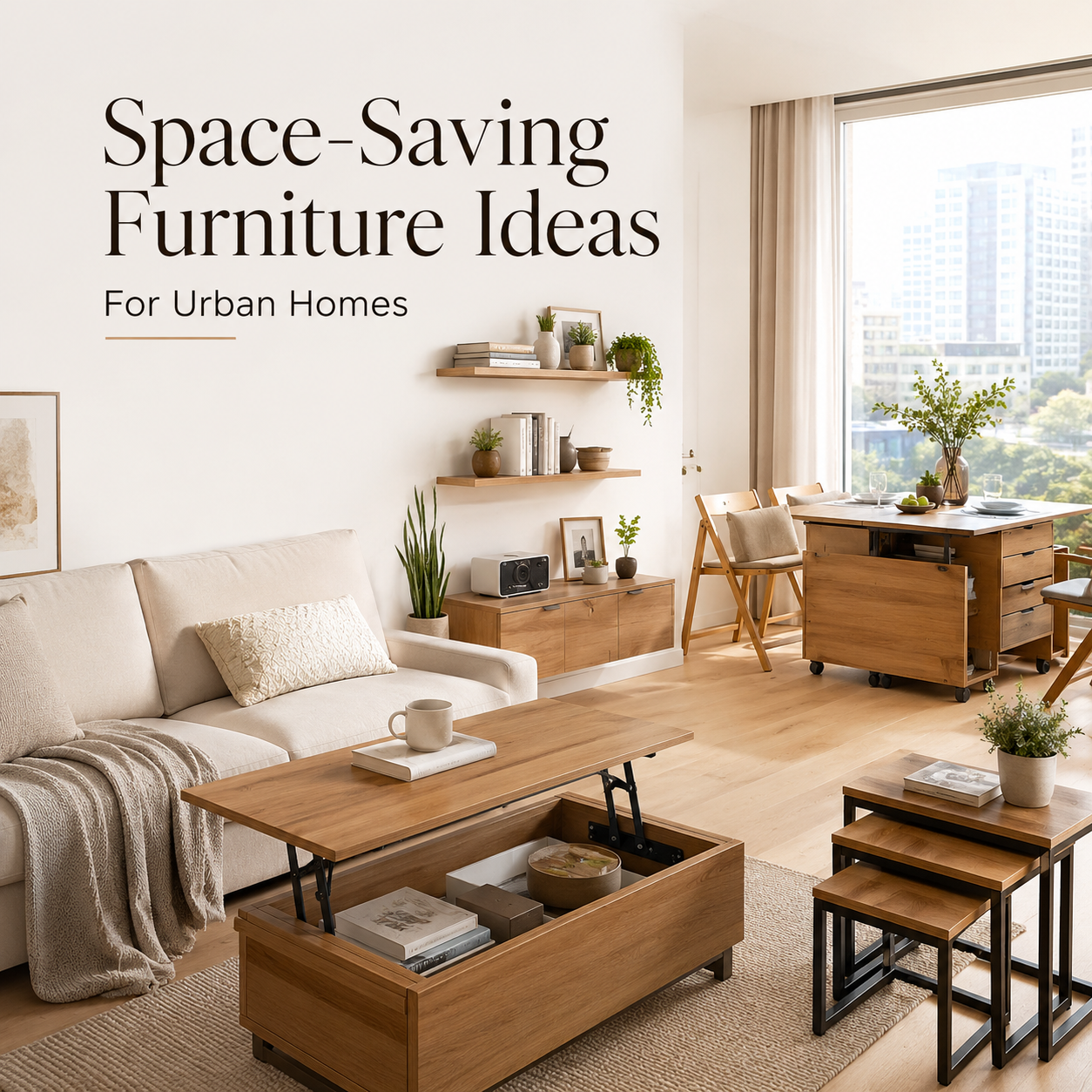 Space-Saving Furniture Ideas for Urban Homes
