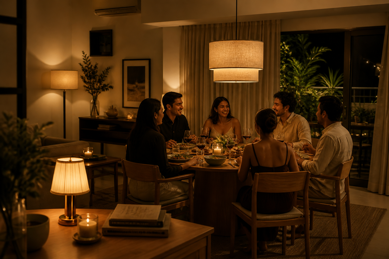 How to Light Your Home for a Dinner Party