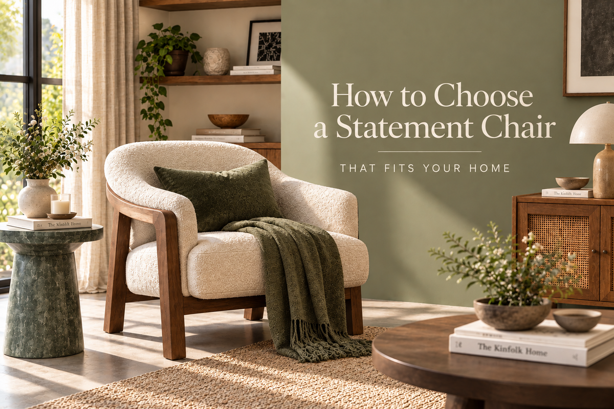 How to Choose the Right Statement Chair for Your Home