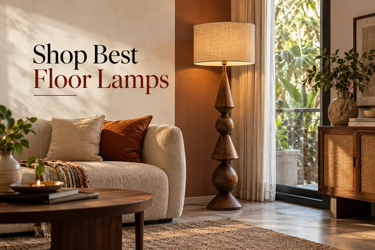 Shop Best Floor Lamps Online at IKIRU to Brighten Your Space 💡