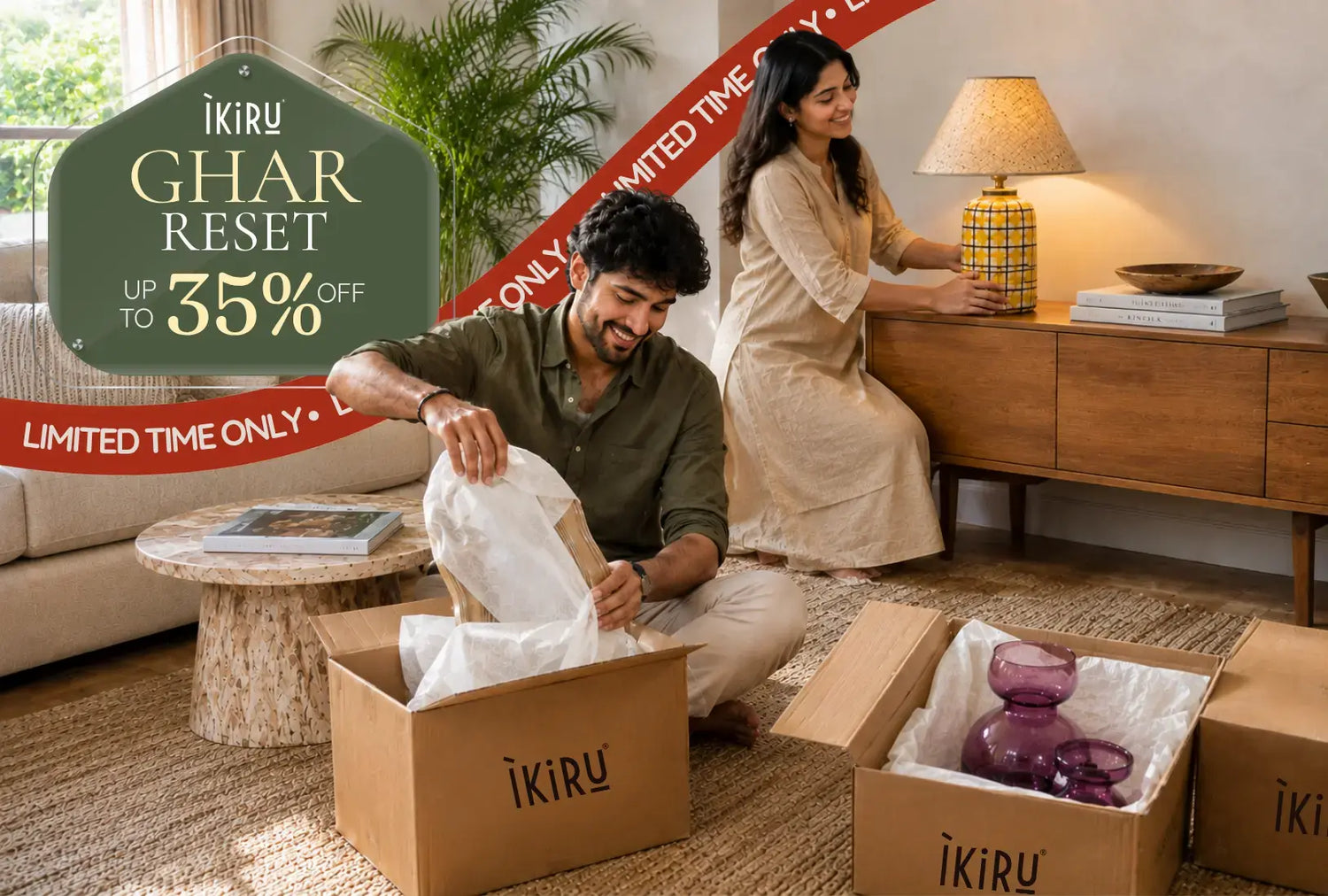 Ghar Reset: Refresh Your Home with Up to 35% Off – For a Limited Time Only