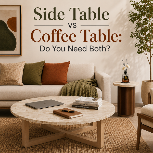 Side Table vs Coffee Table: Do You Need Both?