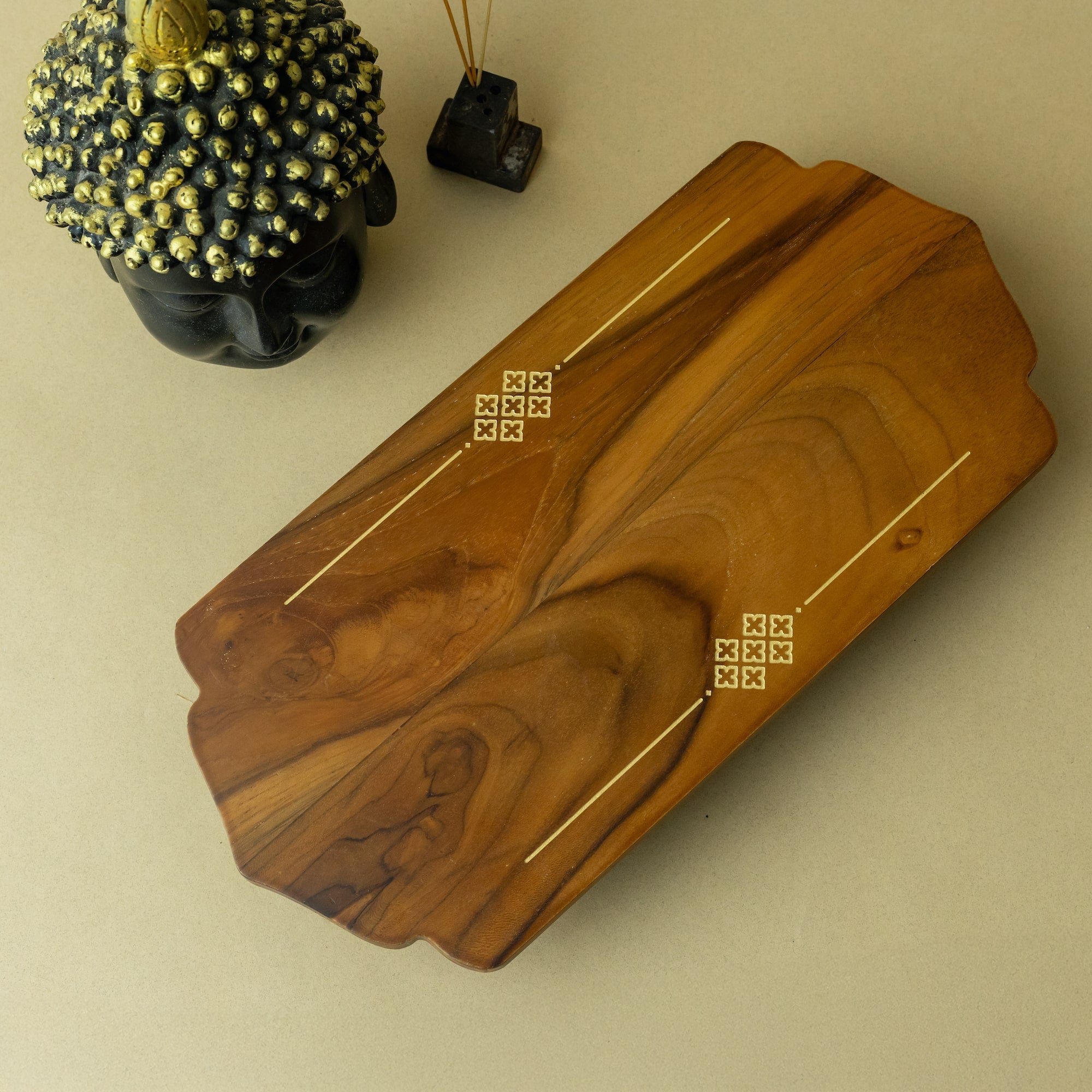 Pooja Patla Carving Chowki