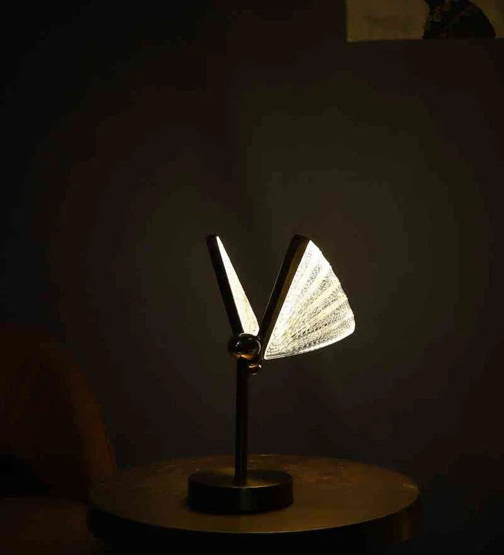 Antique Gold Iron Table lamp | Inbuilt LED |  Velona