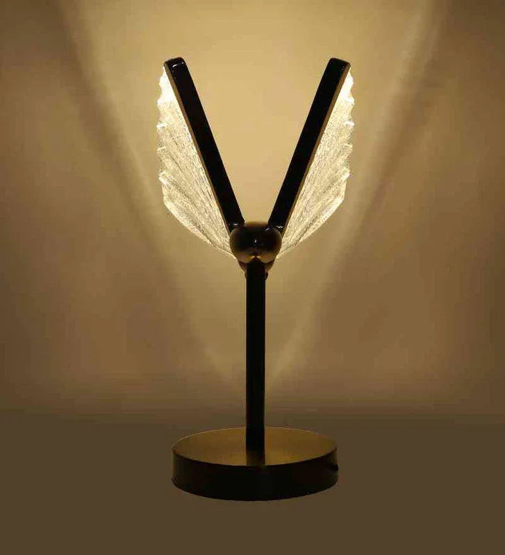 Antique Gold Iron Table lamp | Inbuilt LED |  Velona