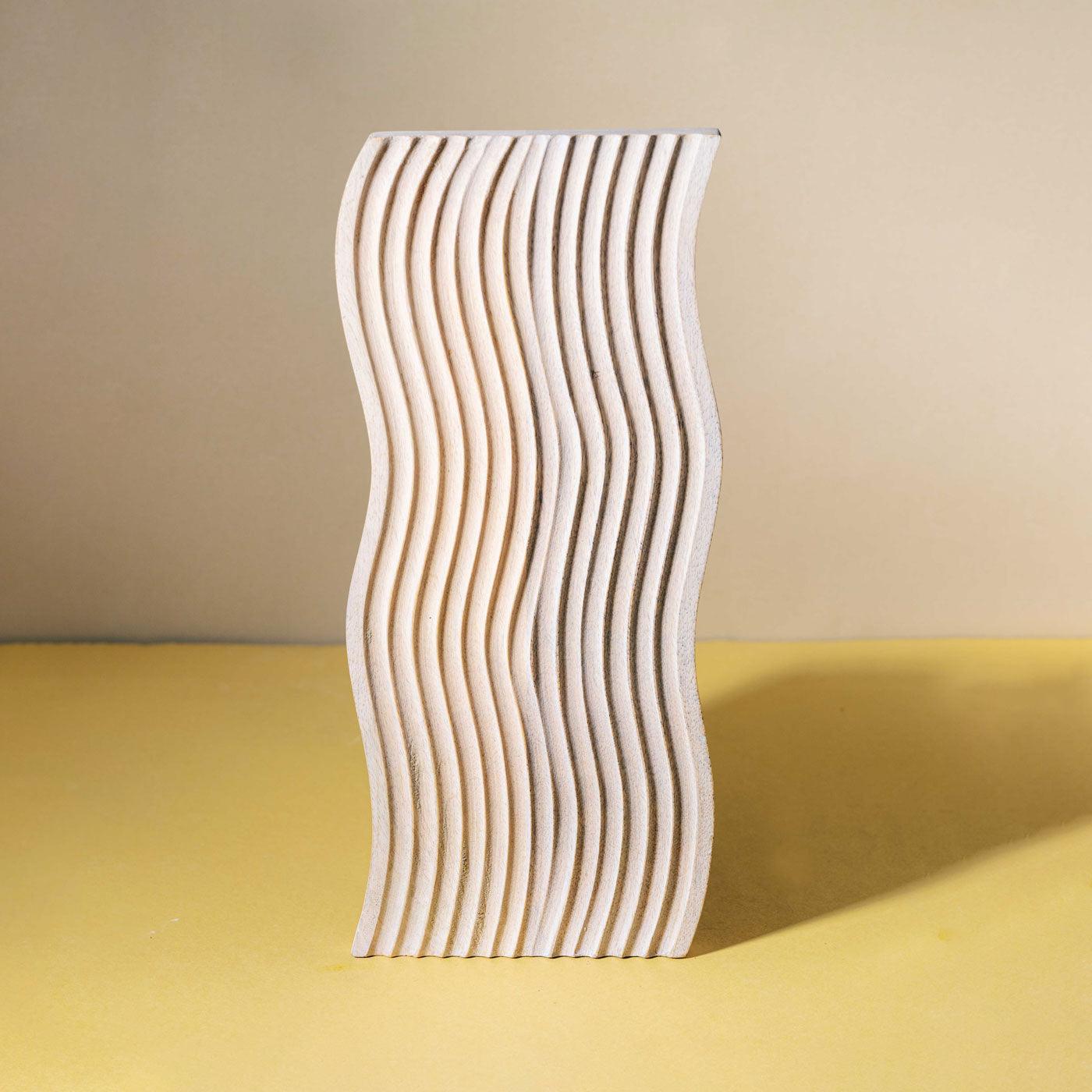 Taarash Set of 3 Striped Wooden Platters | Serving Tray