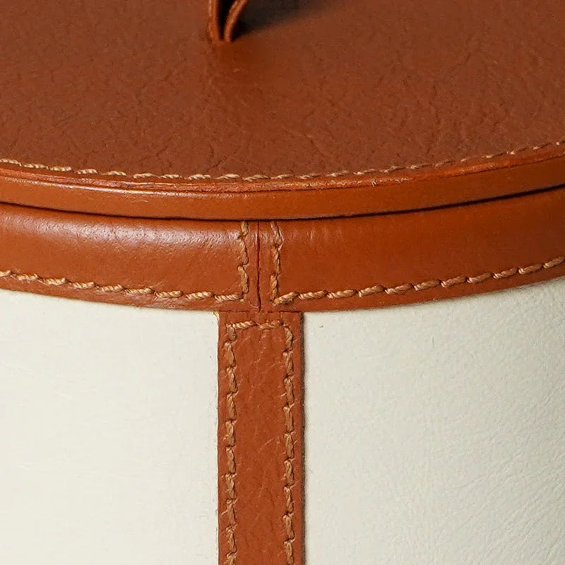 Leather Candle Holder