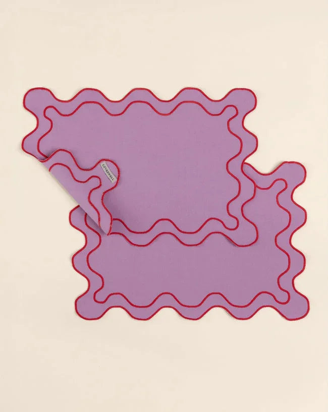 Scalloped Placemats - Set of 2