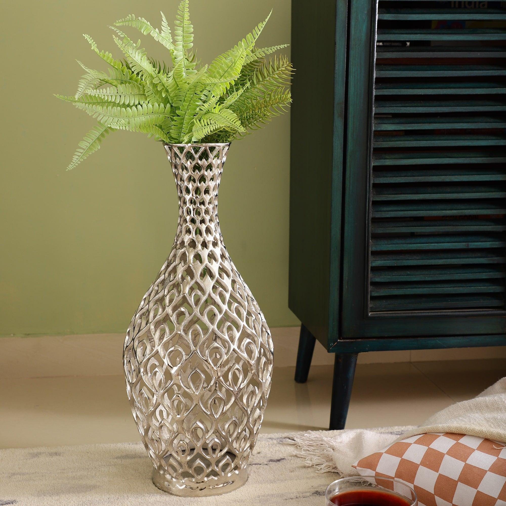 Cavendish Ornate Metal Floor Vase