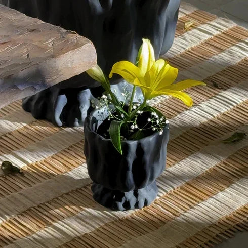 Raya Organic Planter Charcoal