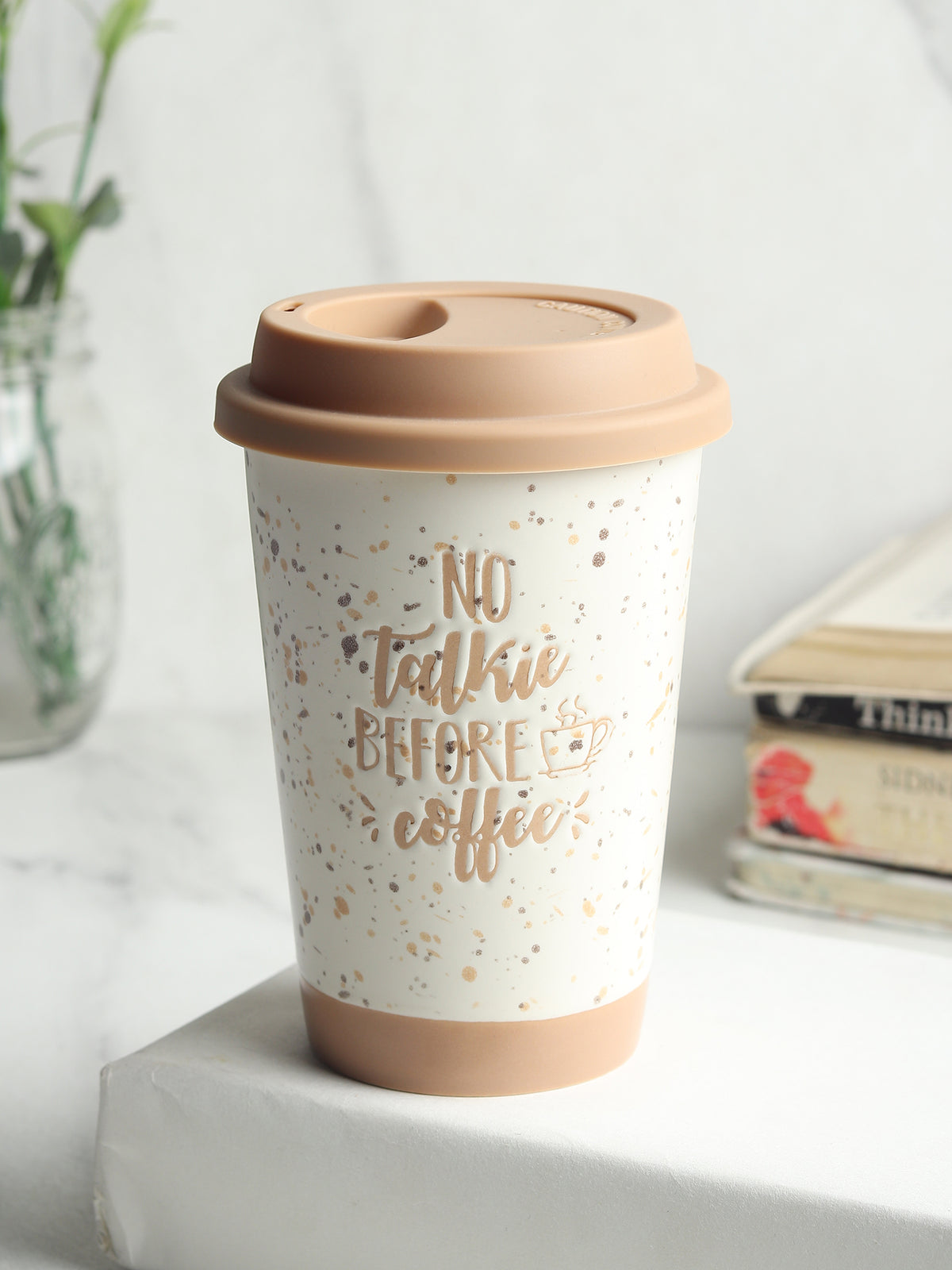 Coffee First Ceramic Mug