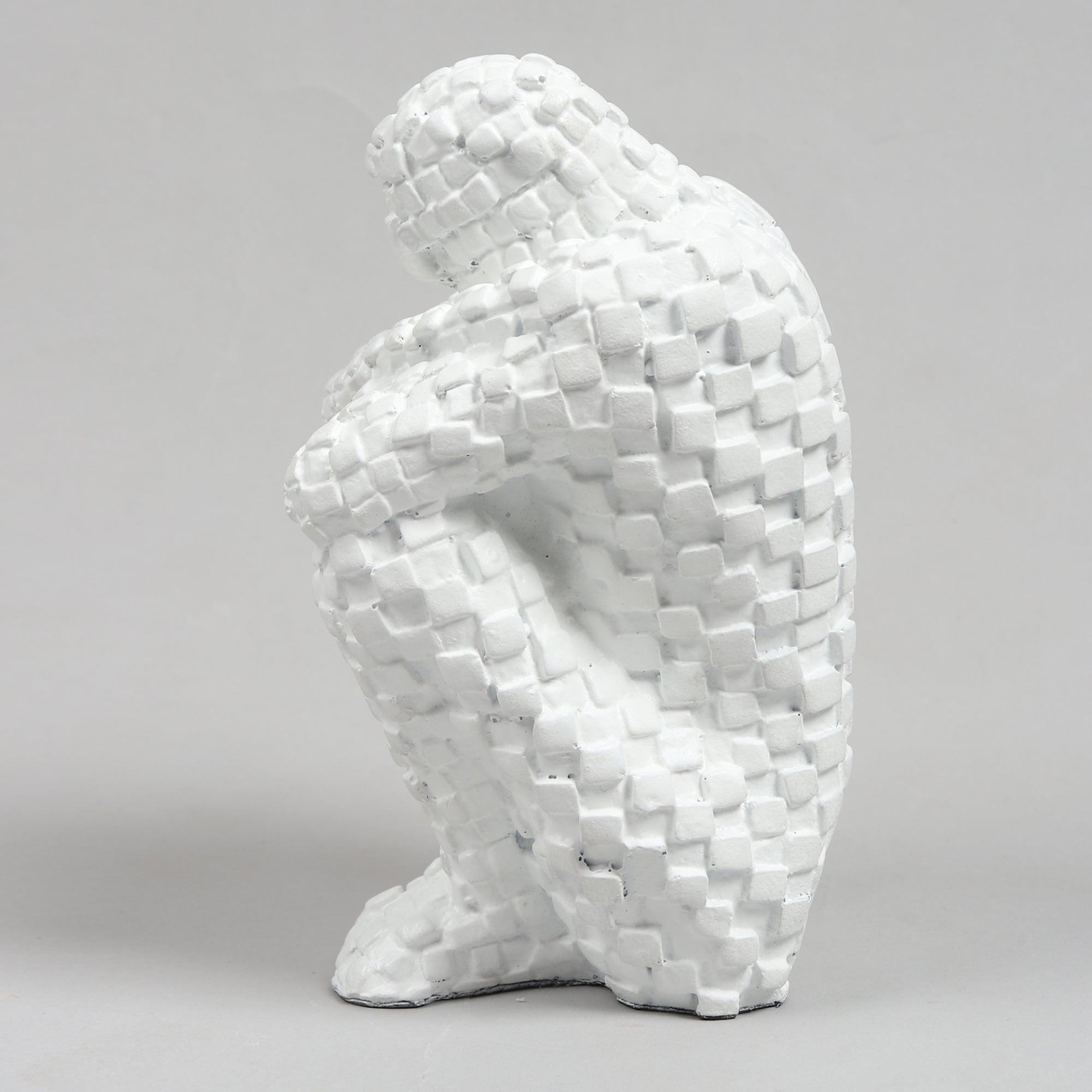 Secluded Thinker & Aesthetic Showpiece for Home Decor | Modern Abstract Home Decor Statue