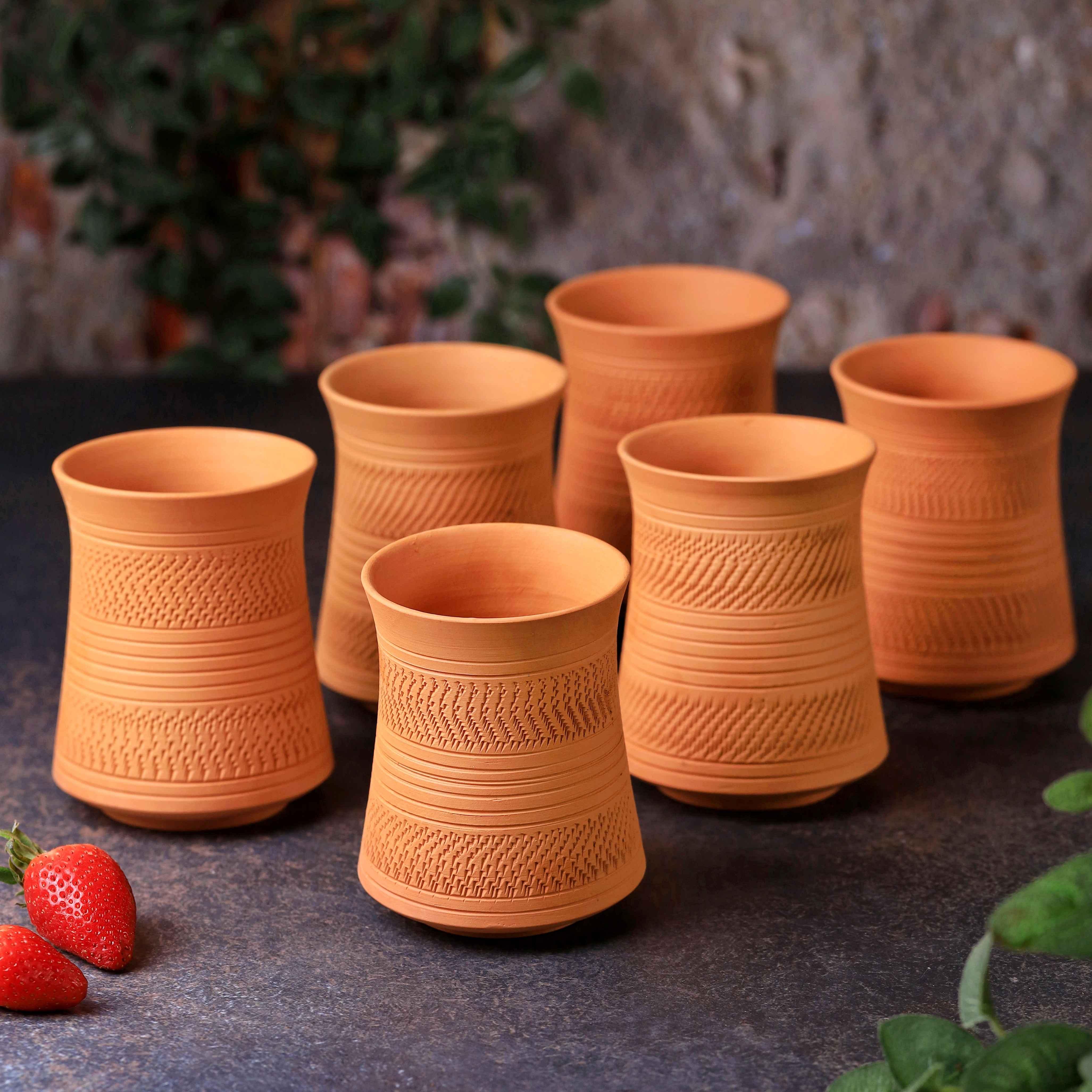 Terracotta Modern Jumbo Glass