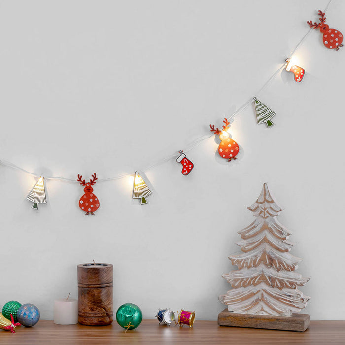 Reindeer - Christmas Tree Light Bunting