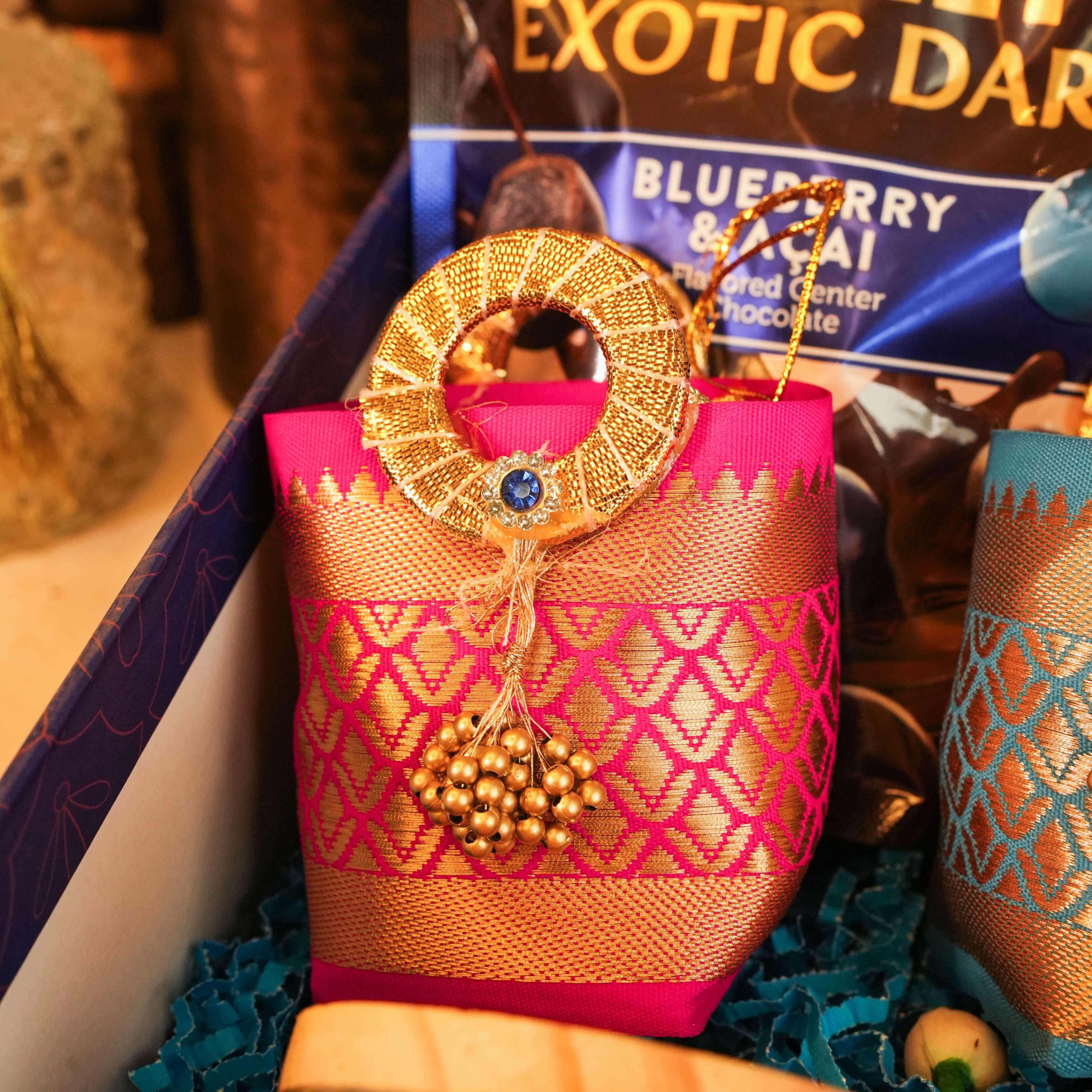 Blissful Silver Basket Hamper Set | Premium Corporate Diwali Gifts
